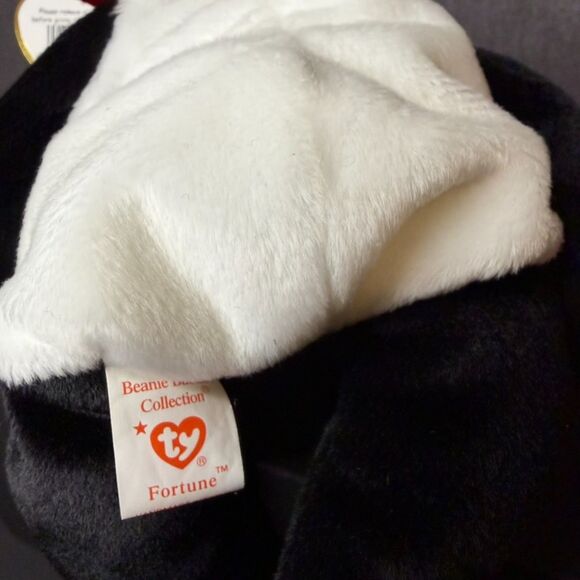 Ty Other - Ty Beanie Baby Fortune Panda Bear Plush 1998 w/ Hang Tag Retired Vintage